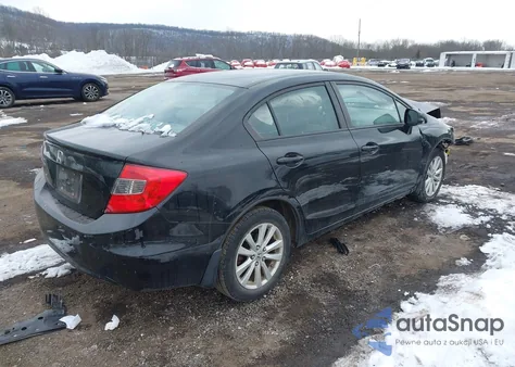 2012 Honda Civic Ex-L z USA, uszkodzony, nr VIN 19XFB2F90CE311431